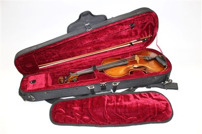 Lot 3665 - Violin