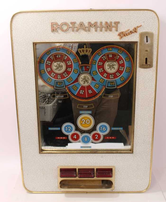 Lot 3675 - Rotamint slot machine