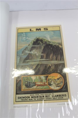 Lot 2521 - Folder of reproduction 1920s / 30s Railway Posters.