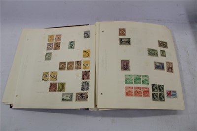 Lot 2531 - Stamps – World selection in Devon album – including good Australia and Australian States, GV and GVI issues including high values and others