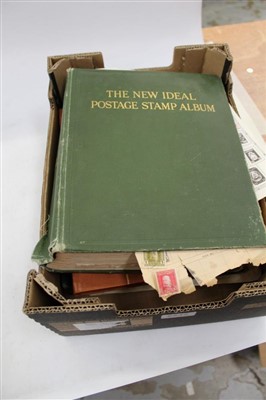 Lot 2532 - Stamps – World selection in albums – including good early issues Japan, Kuwait, Lebanon, New Ideal stamp album (remaindered collection) and others