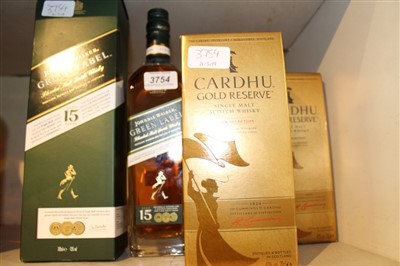 Lot 3754 - Two 70cl Cardhu single malt whisky