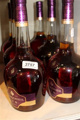 Lot 3757 - Six 1lt bottle Courvoisier V.S. Gognac