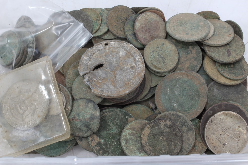 Lot 1033 Group of metal detector finds