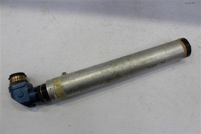 Lot 206 - Second World War periscope no. 14A MkIII.  Regd. no. 7385