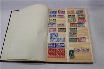 Lot 2541 - Stamps- GB accumulation including sheets and part sheets, early QEII commemorative issues, FDC’s and P/Ps plus some 1953 Omnibus selection