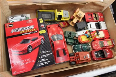 Lot 2898 - Lot of diecast models and reference books