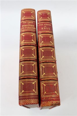 Lot 2560 - Books The Vision of Hell and The Vision of Purgatory and Paradise