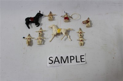 Lot 2904 - Selection of plastic models of circus performers