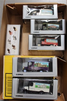 Lot 2911 - Diecast boxed selection – including Corgi, Lledo, display cabinet for the Royal Anniversary Collection (qty)