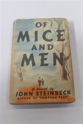 Lot 2563 - Book - Of Mice and Men - John Steinbeck 1937, publisher Covivi Friede New York, first edition