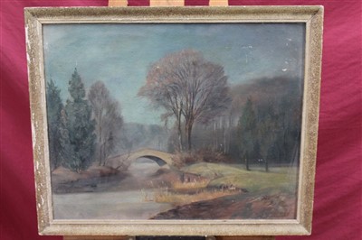 Lot 1254 - Joseph Pilters (1877-1957) three works oil on panel