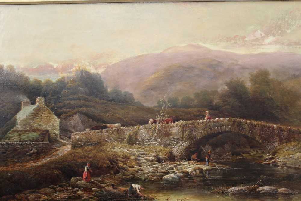 Lot 1285 - Thomas C. Cracknell, 19th century oil on canvas