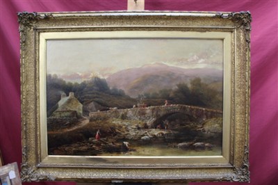 Lot 1285 - Thomas C. Cracknell, 19th century oil on canvas