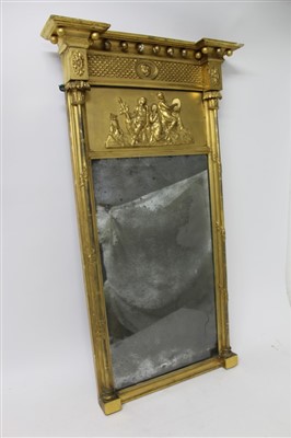 Lot 1524 - Regency pier mirror