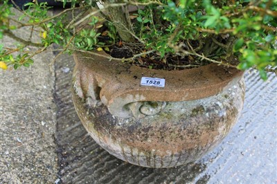 Lot 1528 - Compton pottery style terracotta pot