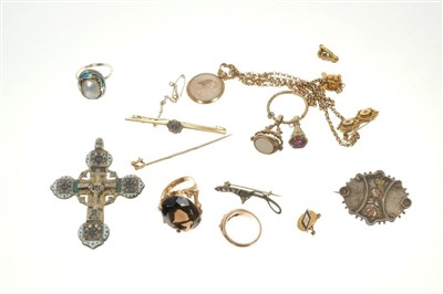 Lot 508 - Group of jewellery and bijouterie