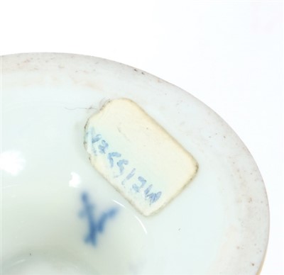 Lot 168 - Fine early 19th century Meissen cabinet cup and saucer