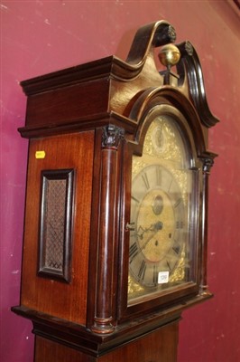 Lot 1299 - Late 19th / early 20th century longcase clock, eight day spring-driven Westminster chiming movement