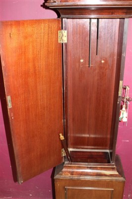 Lot 1299 - Late 19th / early 20th century longcase clock, eight day spring-driven Westminster chiming movement