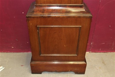 Lot 1299 - Late 19th / early 20th century longcase clock, eight day spring-driven Westminster chiming movement