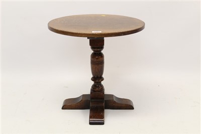 Lot 1562 - 18th Century style oak wine table by Titchmarsh & Goodwin