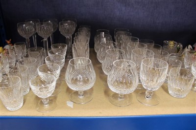 Lot 2123 - Waterford Crystal Colleen pattern table service