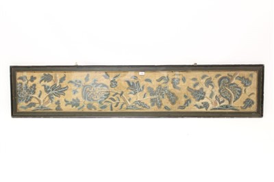 Lot 1492 - late 17th / early 18th century stump-work panel