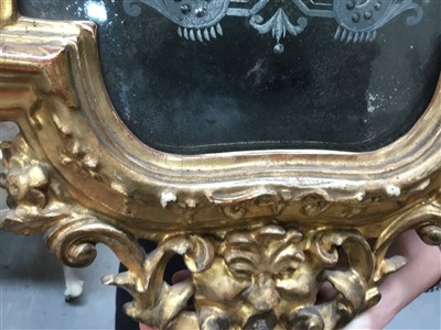 Lot 1498 - Fine pair of 18th century Venetian wall mirrors