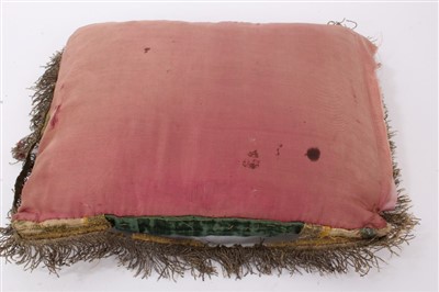 Lot 859 - Rare 17th century cushion