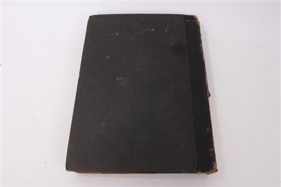 Lot 118 - Fine Edwardian and later scrap album belonging to Lady Curzon, 37cm x 27cm