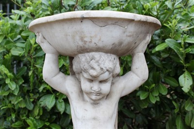 Lot 1548 - Classical marble garden sculpture