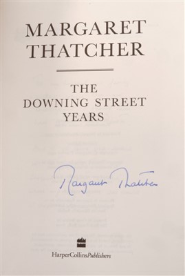 Lot 122 - The Right Honourable Baroness Thatcher L.G.,O.M., signed leather bound limited edition book