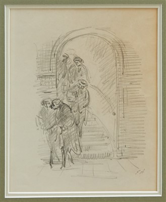 Lot 1288 - *Edward Ardizzone (1900-1979) pencil drawing