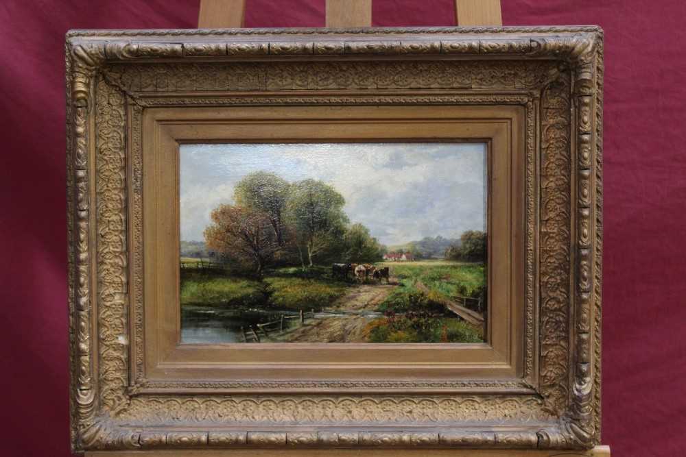 Lot 1318 - John Gunson Atkinson (act.1849-1880) oil on canvas