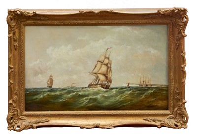 Lot 1319 - Ebenezer Coles (1812-1897) pair of oils on canvas 