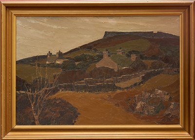 Lot 1340 - *Tom Gerrard (1923-1976) oil on board - Bodafon, Anglesey, signed, titled verso, framed, 50cm x 76cm