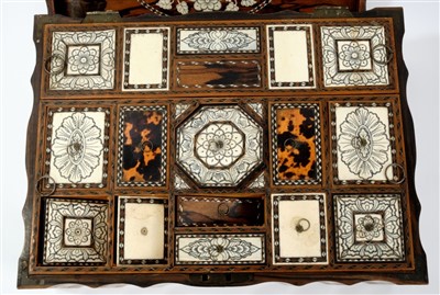 Lot 863 - Mid 19th century Anglo-Indian coromandel work box