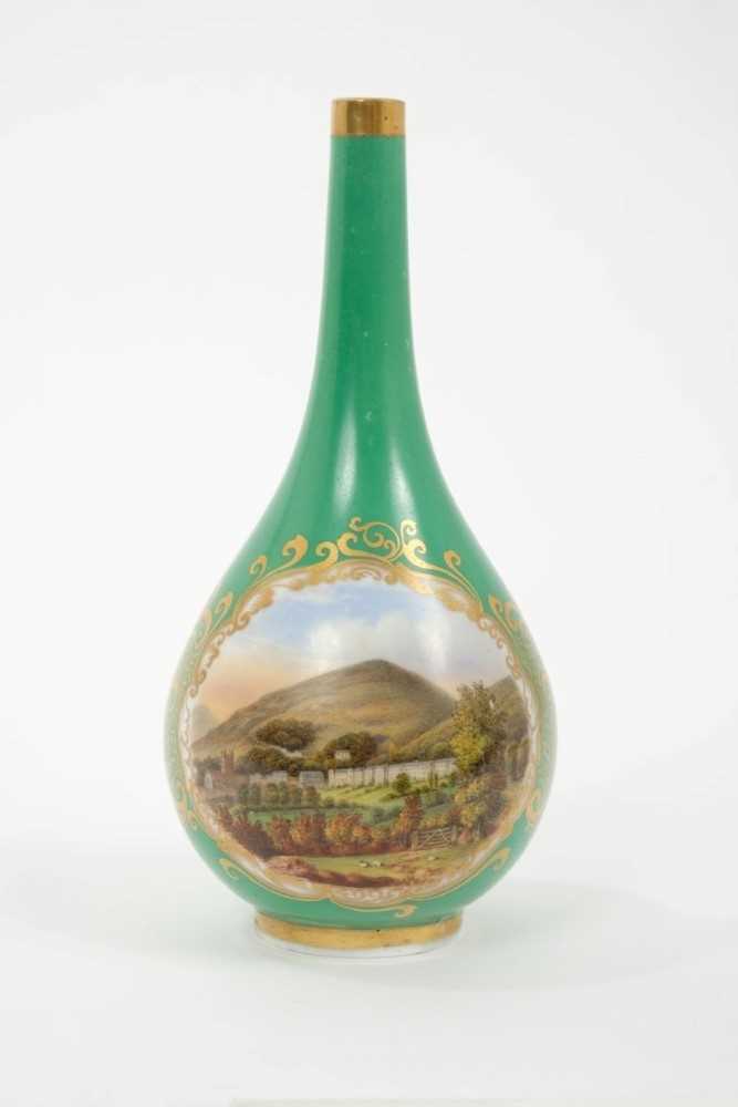 Lot 191 - 19th century Chamberlains Worcester bottle vase