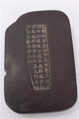 Lot 957 - Collection of Chinese carved ink stones
