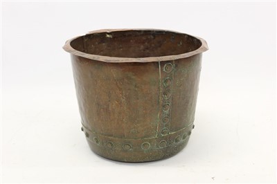 Lot 1617 - Antique copper vessel