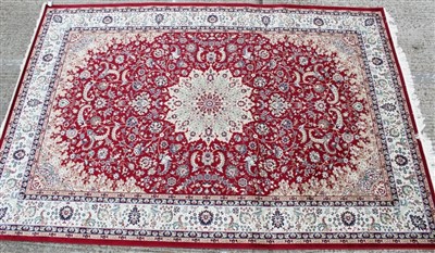 Lot 1479 - Kashan-style carpet