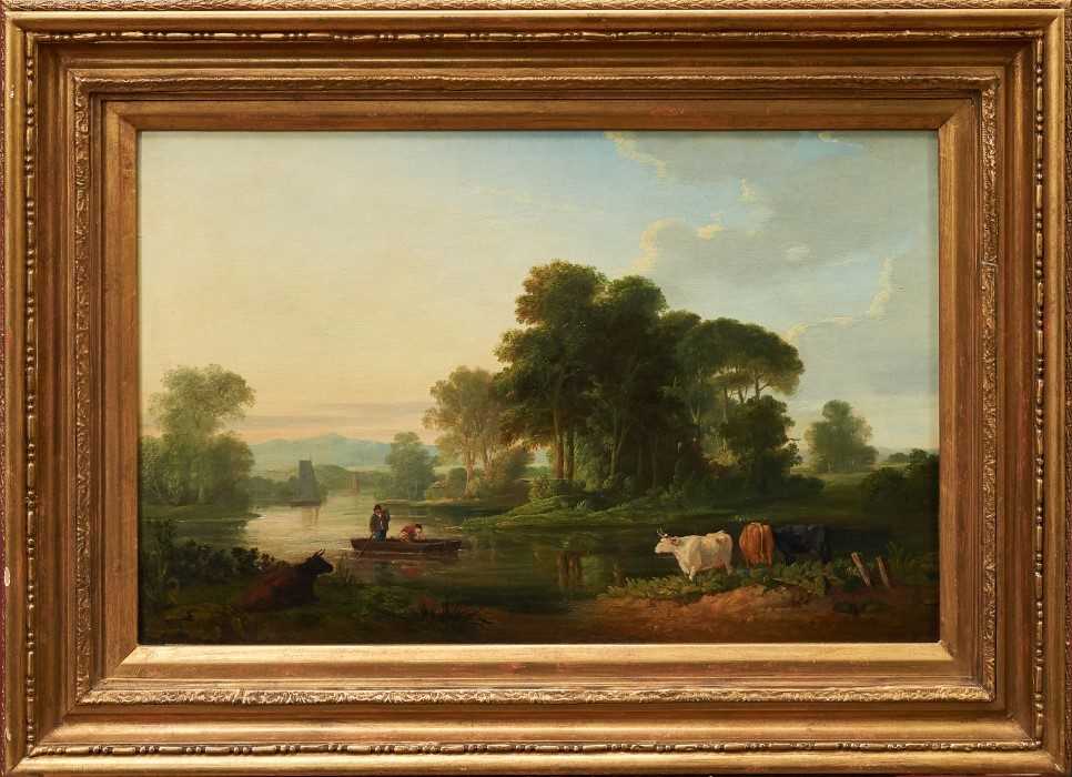 Lot 1017 - James Stark (1794-1859) pair of oils