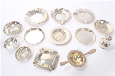 Lot 263 - Miscellaneous selection of Continental and English silver and white metal