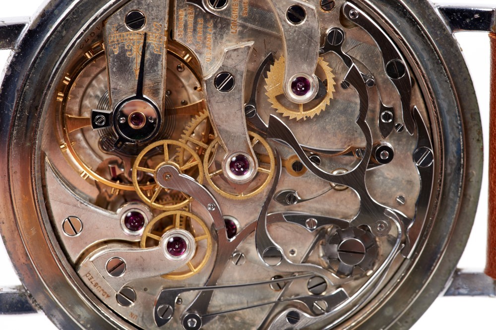Rare Longines Avigation U.S. Hack 