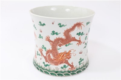 Lot 163 - Chinese porcelain vase