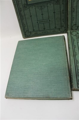 Lot 846 - Books - six volumes, A History Of The English Turf, T. A. Cook, 1901