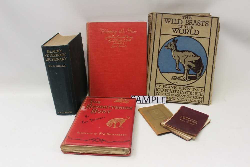 Lot 848 - Books - a collection of Victorian and later sporting books to include Bailey’s Hunting Directories