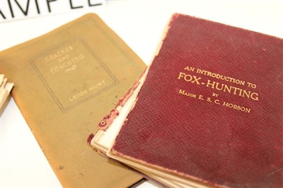 Lot 848 - Books - a collection of Victorian and later sporting books to include Bailey’s Hunting Directories