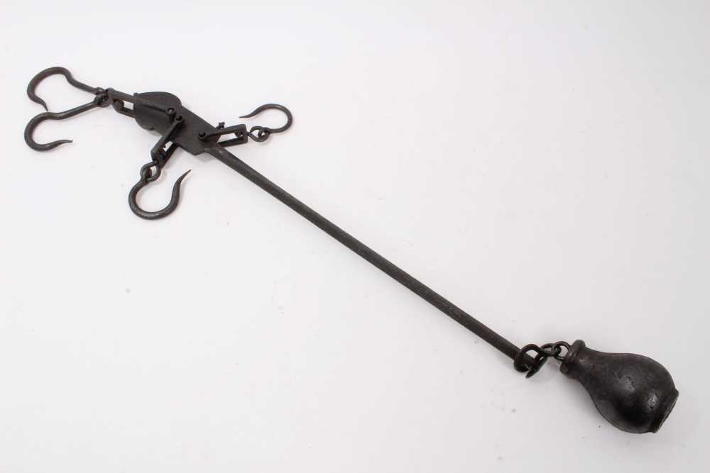 Lot 103 - Antique sack scales